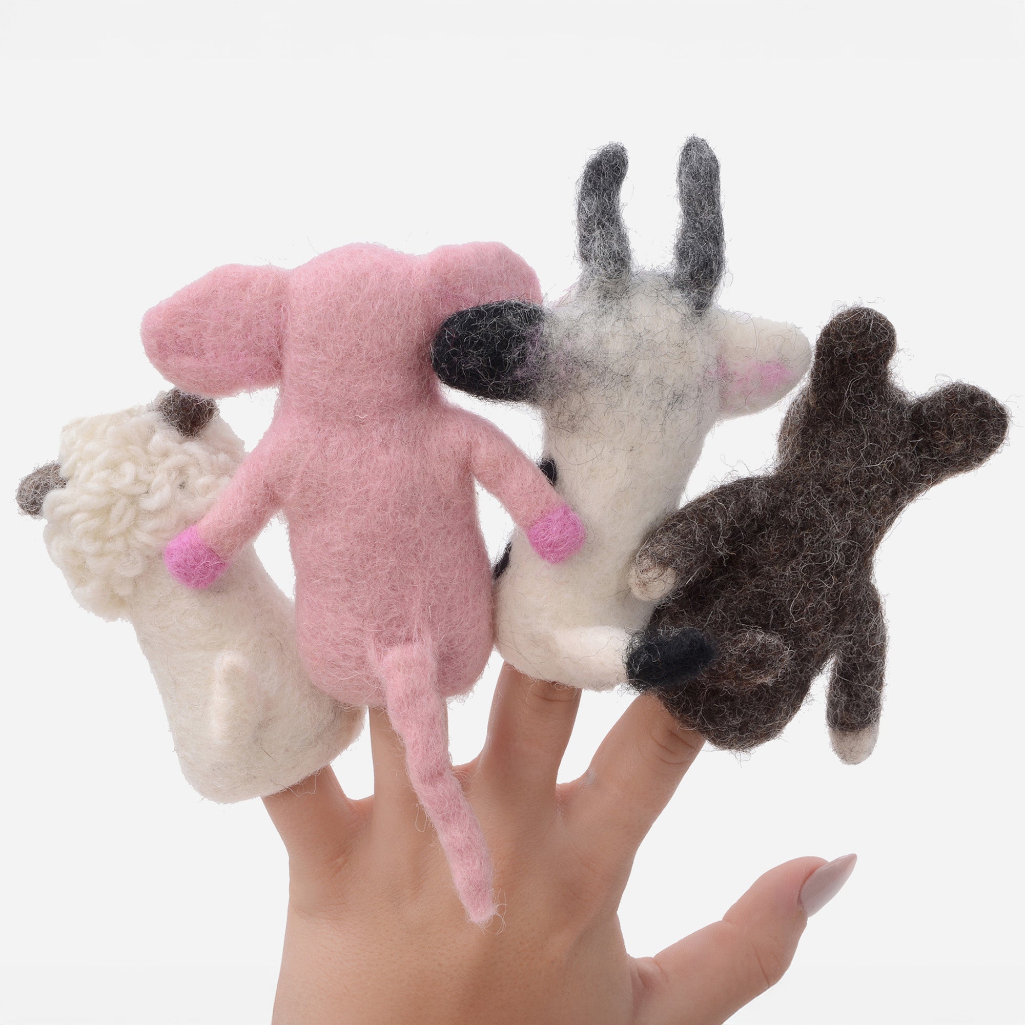 Barnyard Friends Finger Puppet Set