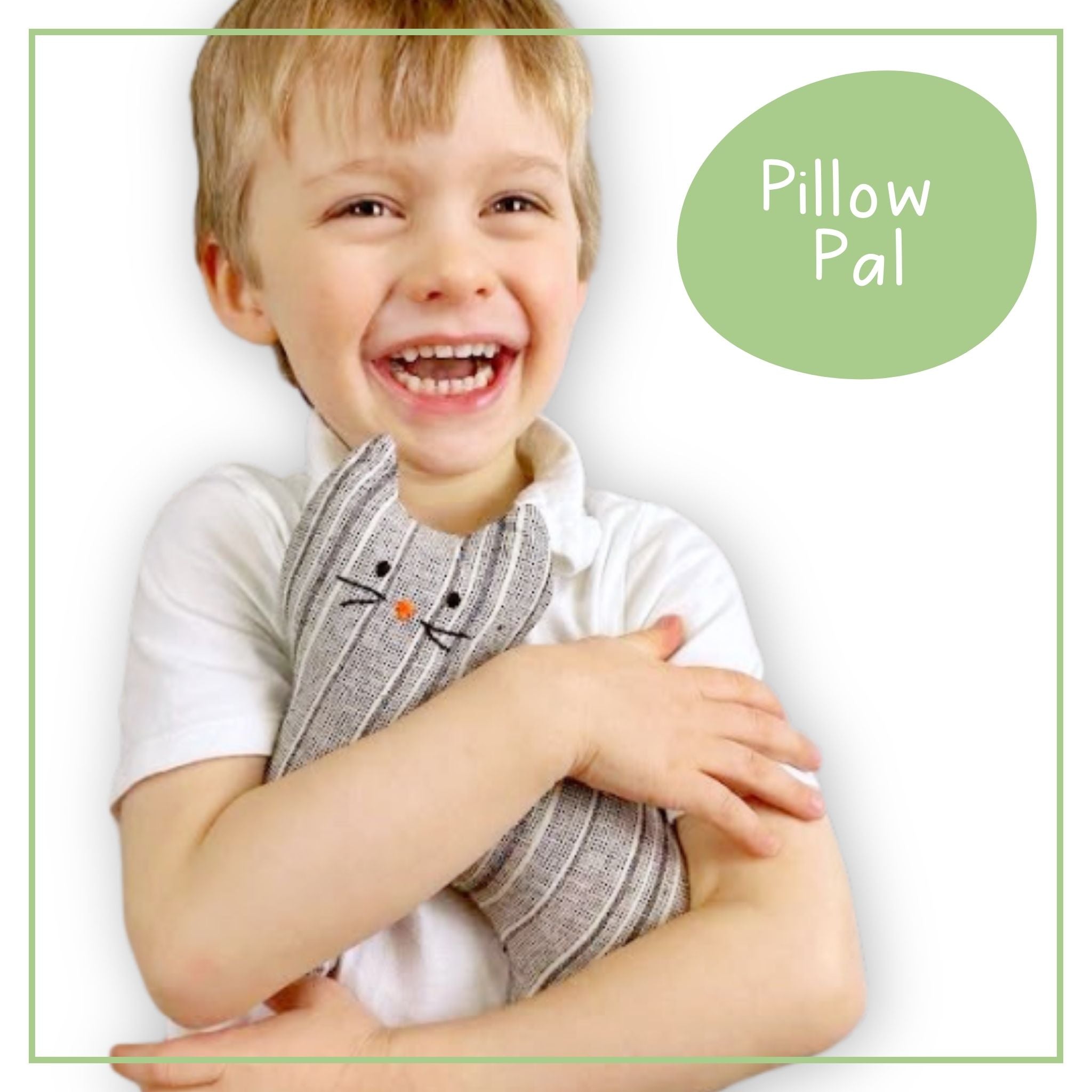 Cloth Cat Pillow Doll - Soft Stuffed Animal Ages 3+