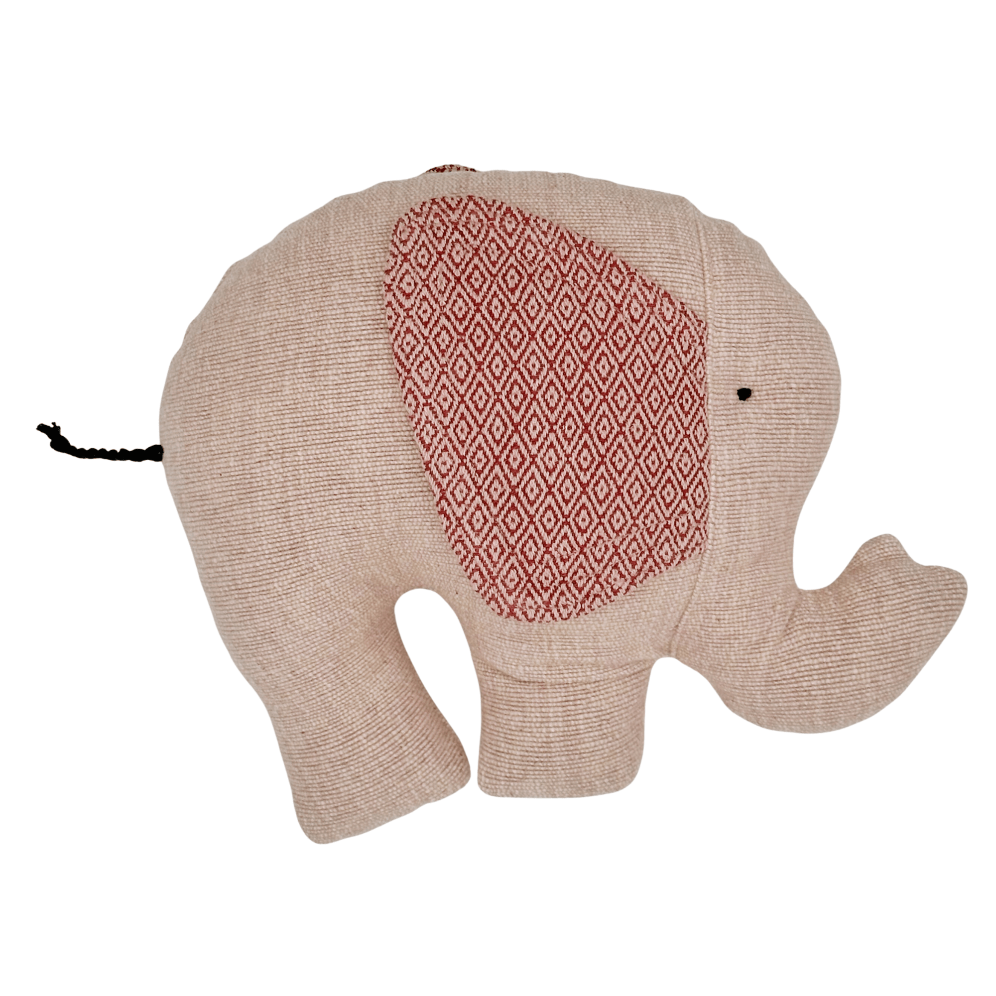 Cloth Elephant Pillow Doll - Soft Stuffed Animal Ages 3+