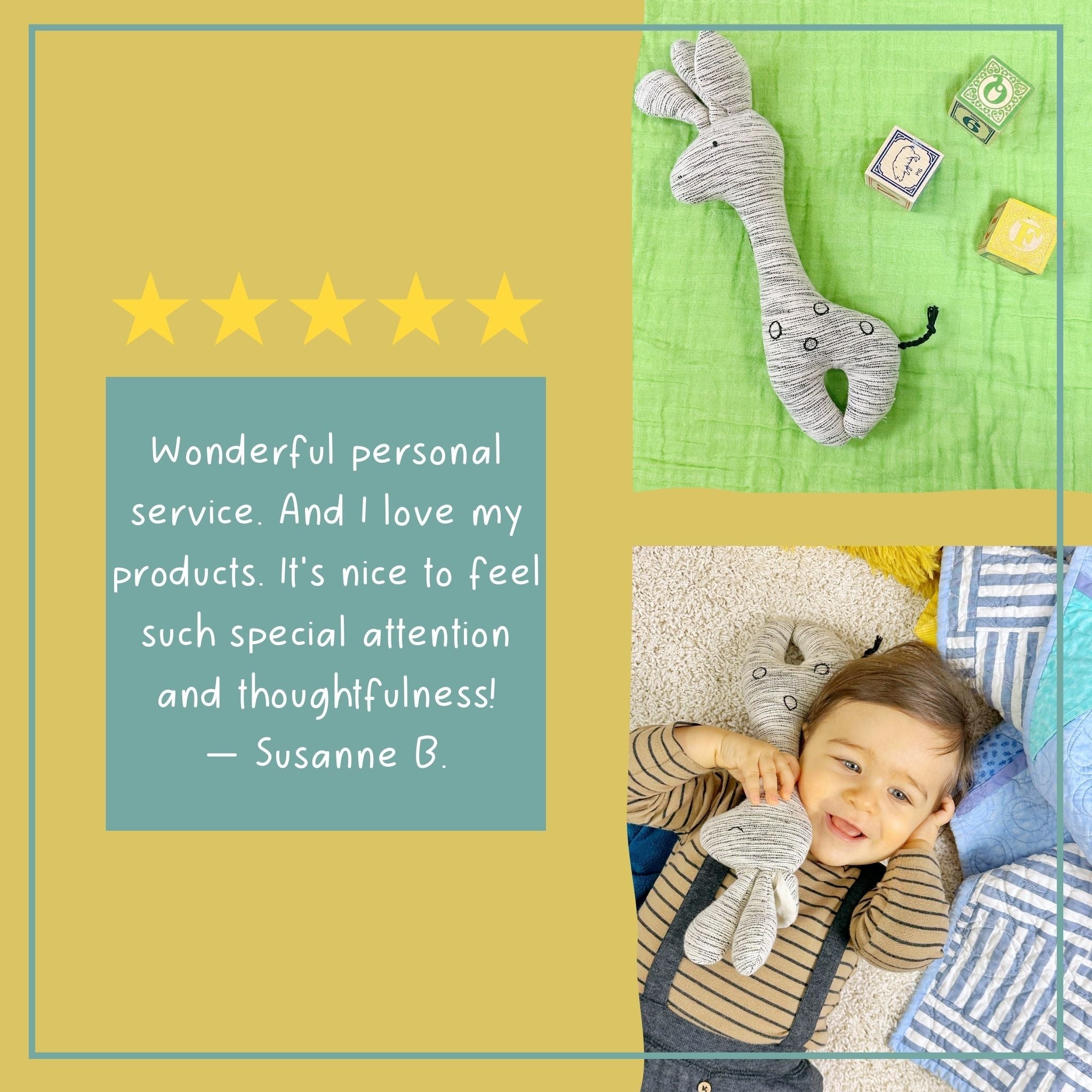 Cloth Toy Giraffe Pillow Doll