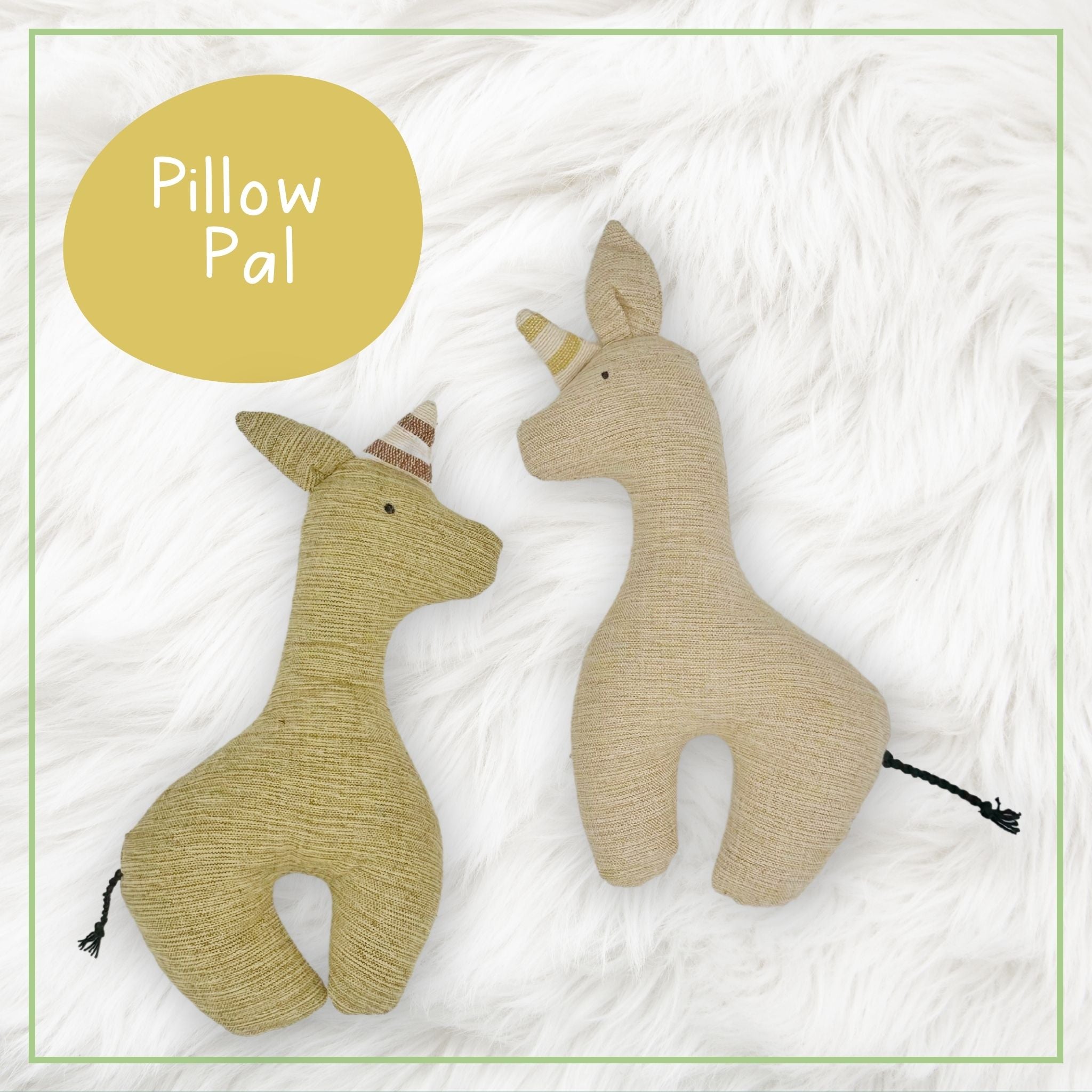 Cloth Toy Unicorn Pillow Doll