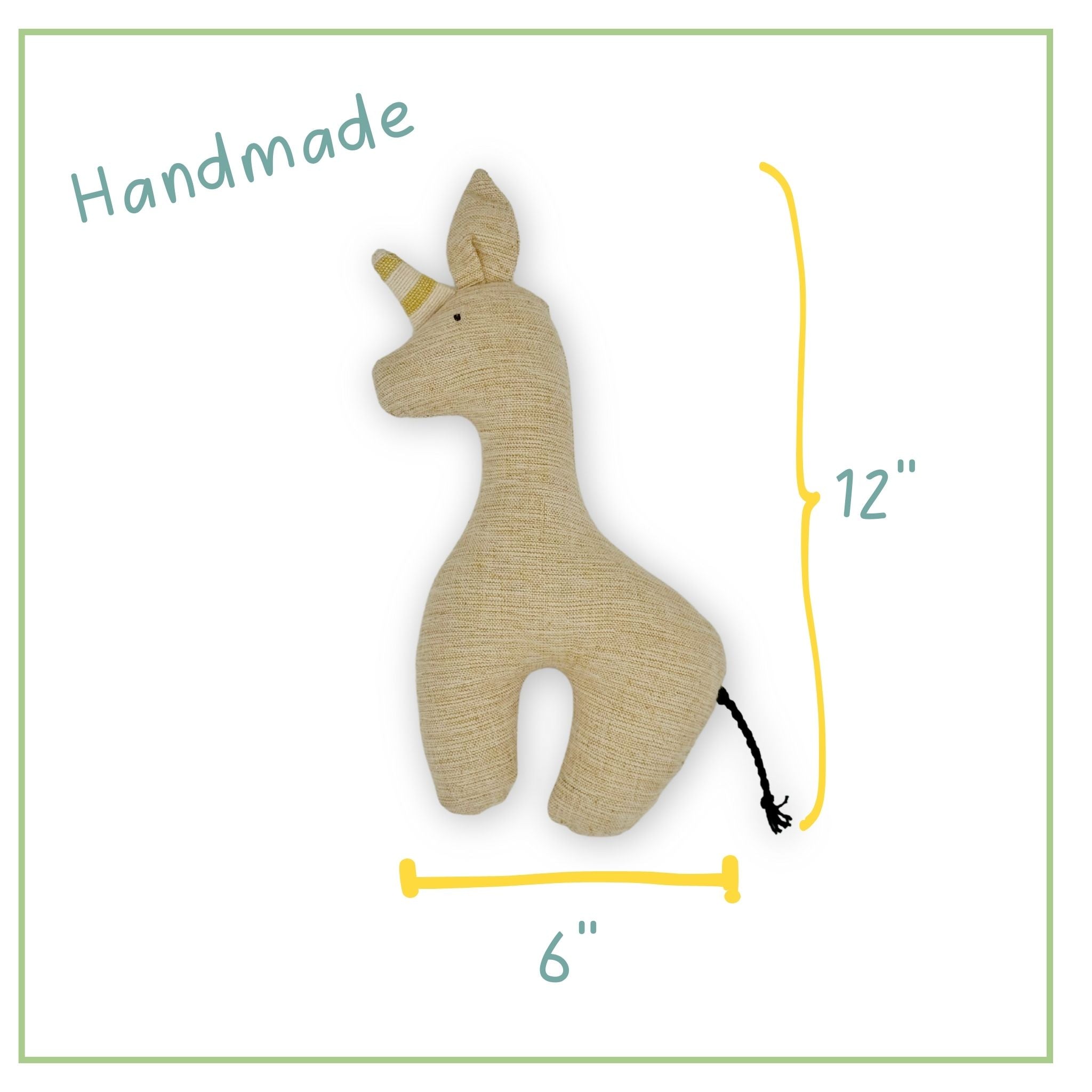 Cloth Toy Unicorn Pillow Doll