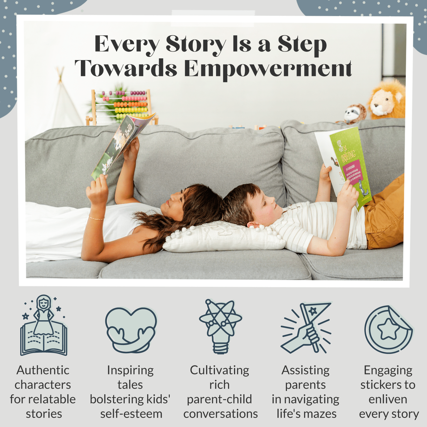 Finny and The Biff - Sticker Story Books