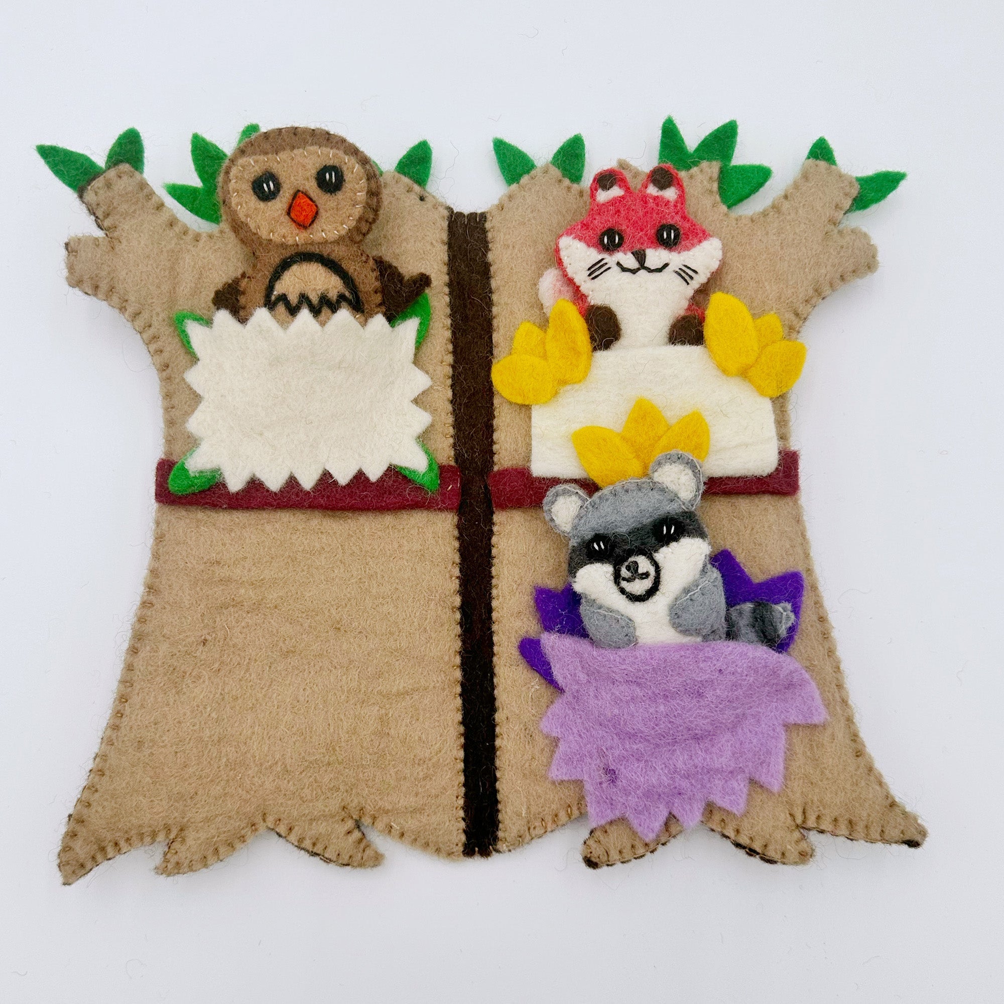 Forest Friends Finger Puppet Set