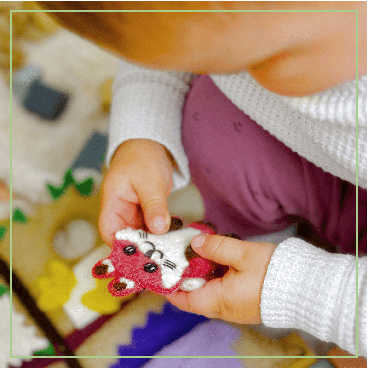 Forest Friends Finger Puppet Set - Woodland Animals with Tree House Ages 3+