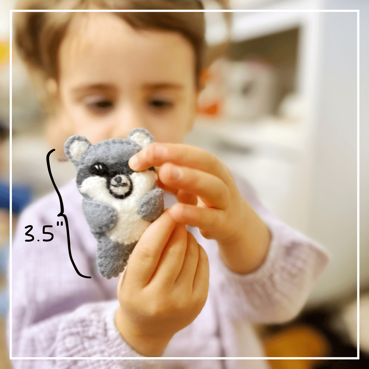 Forest Friends Finger Puppet Set - Woodland Animals with Tree House Ages 3+