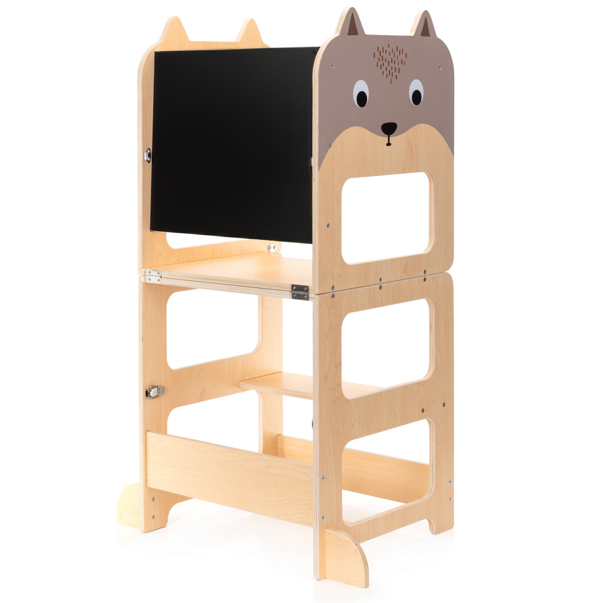 Montessori toddler learning tower from OmaOmaOma on white background