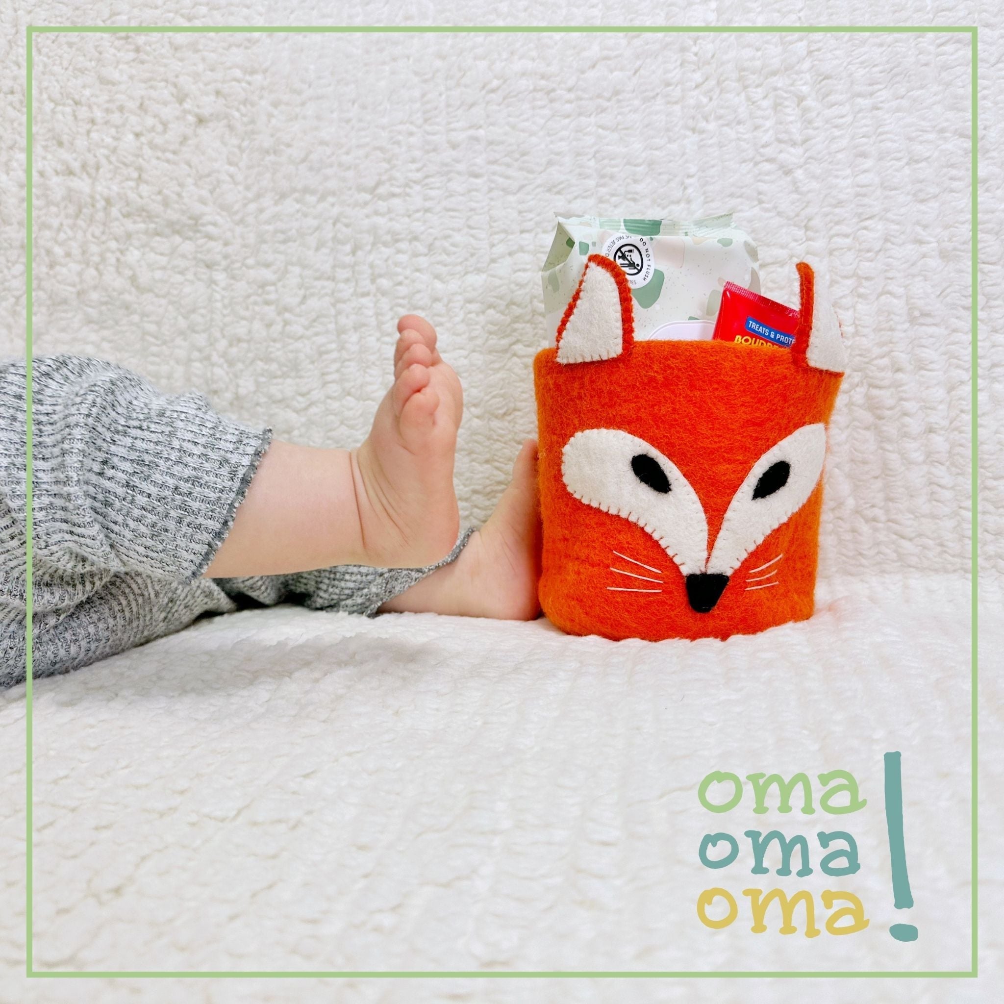 Montessori Treasure Baskets - Animal Pals Storage Set Ages 0-5+