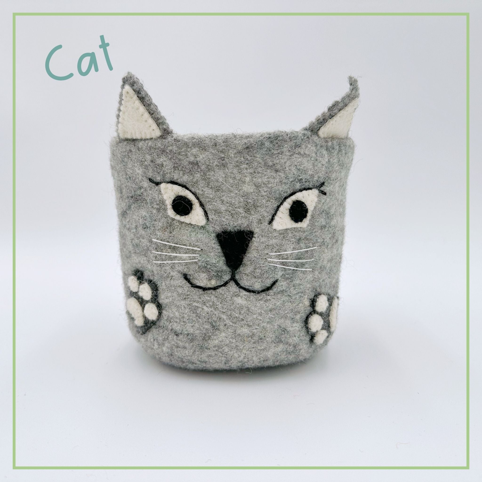 Montessori Treasure Baskets - Animal Pals Storage Set Ages 0-5+