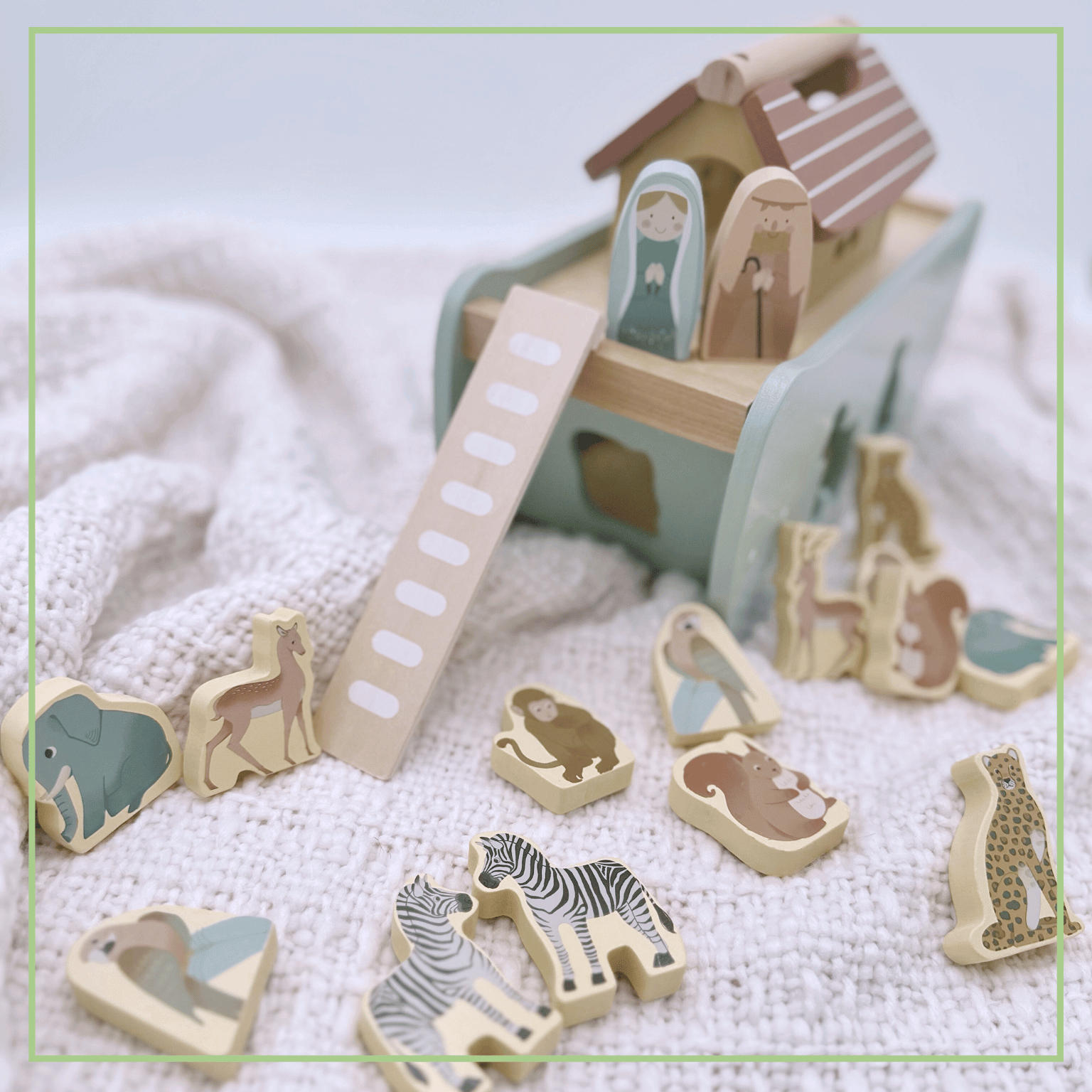 Montessori Wooden Noah's Ark