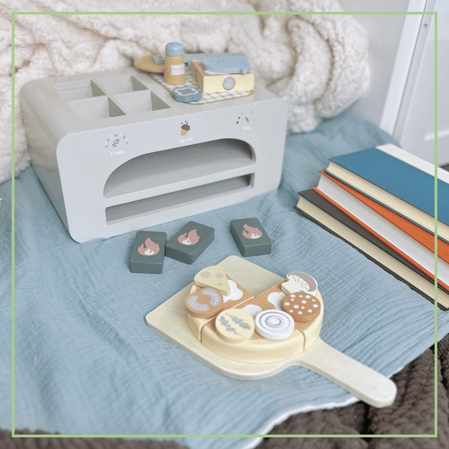 Montessori Wooden Pizza Oven