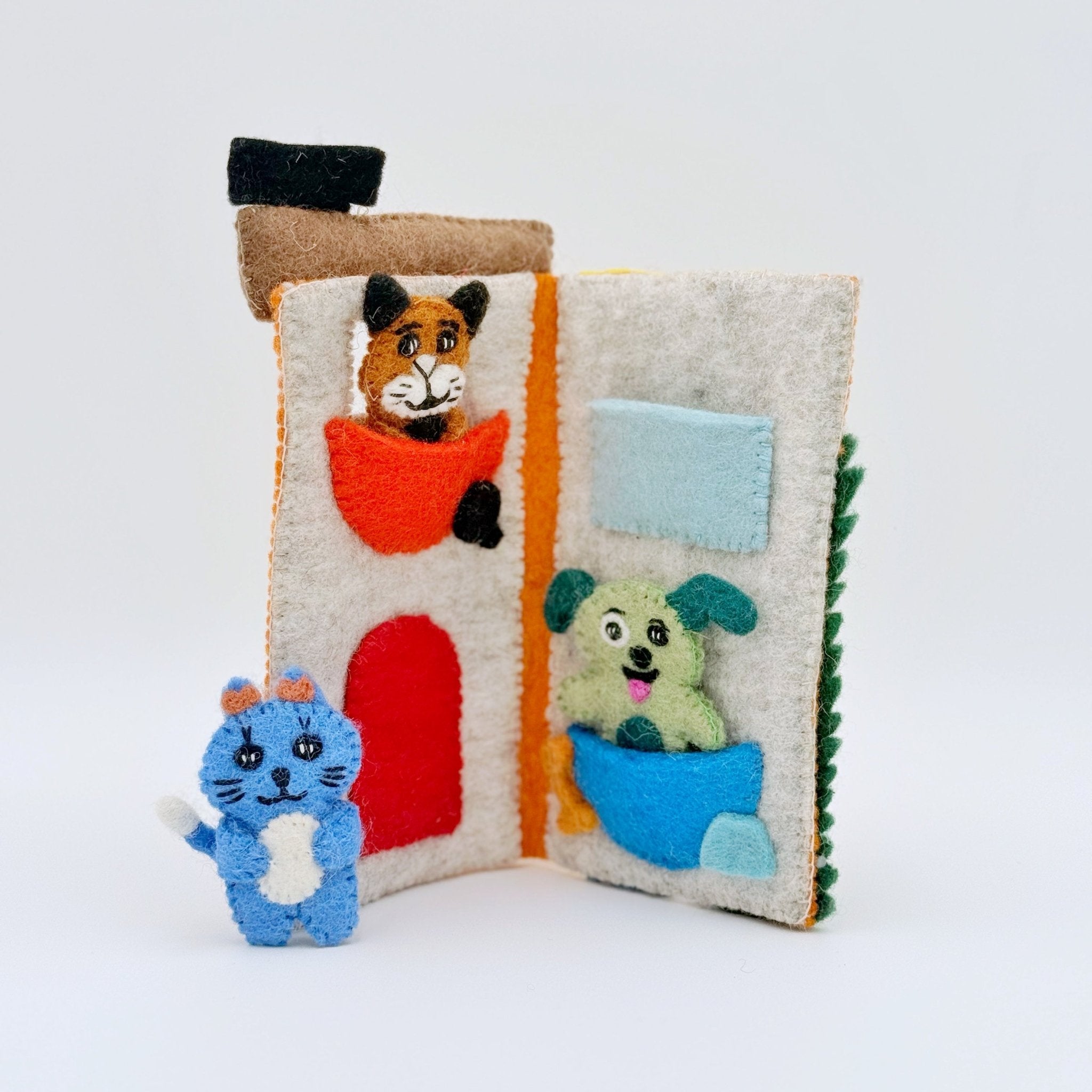 Pet Pals Finger Puppet Travel Set