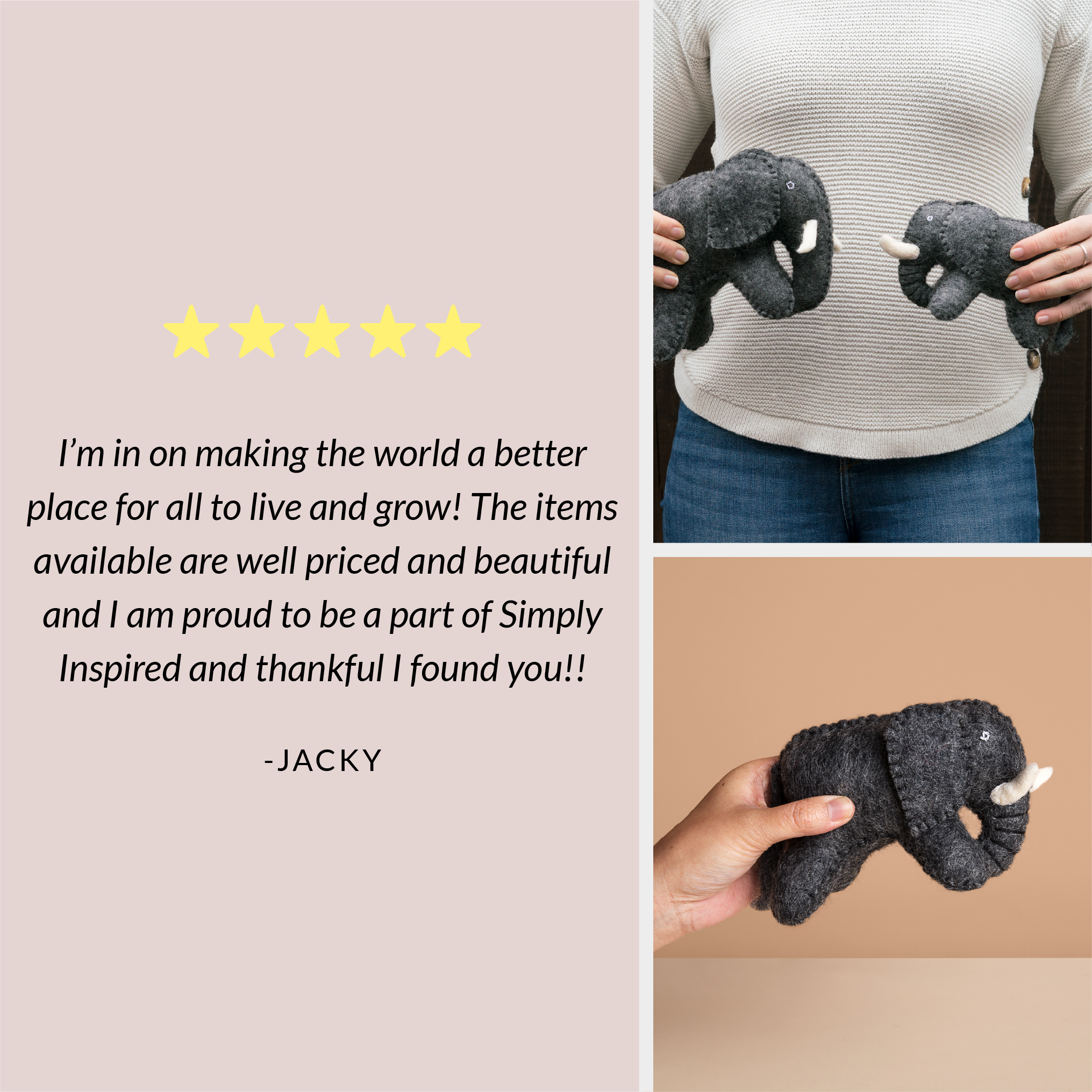 Every purchase has a purpose.