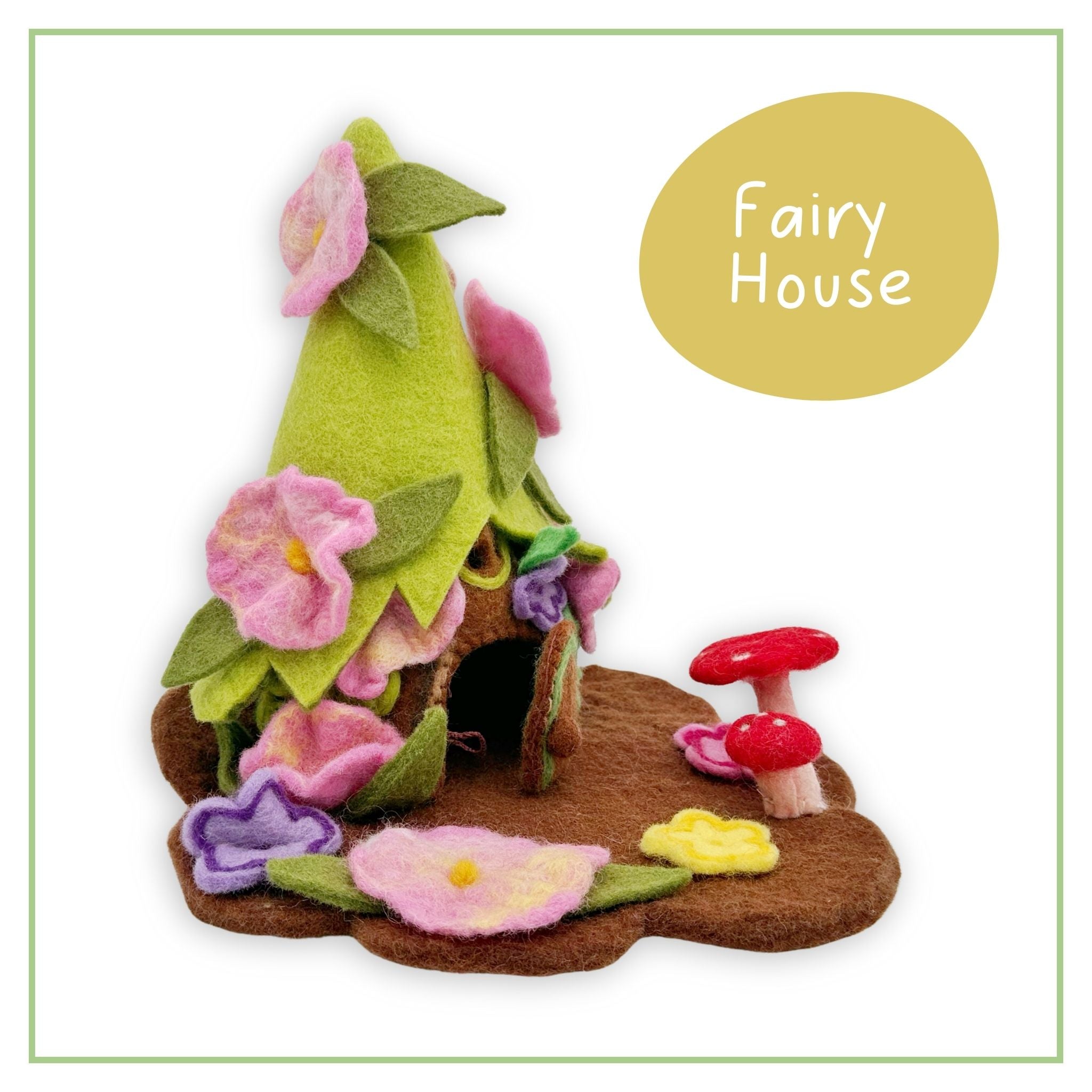 Waldorf Felt Fairy House