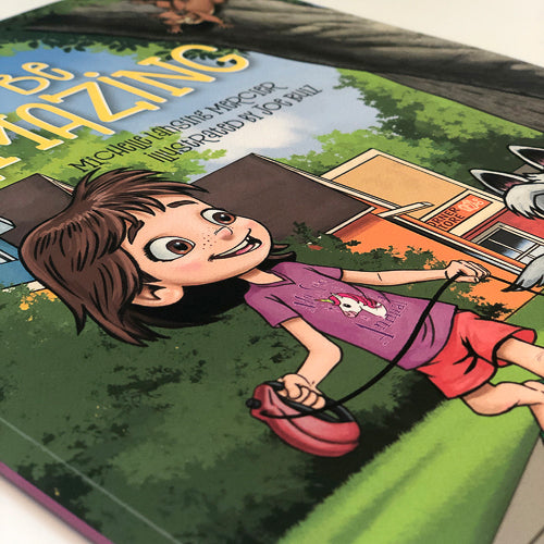 Finny and The Biff - Be Amazing - Sticker Story Book