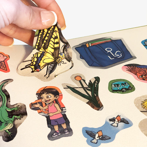Finny and The Biff - Be Amazing - Sticker Story Book
