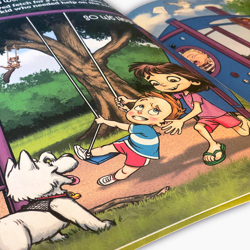 Finny and The Biff - Be Amazing - Sticker Story Book
