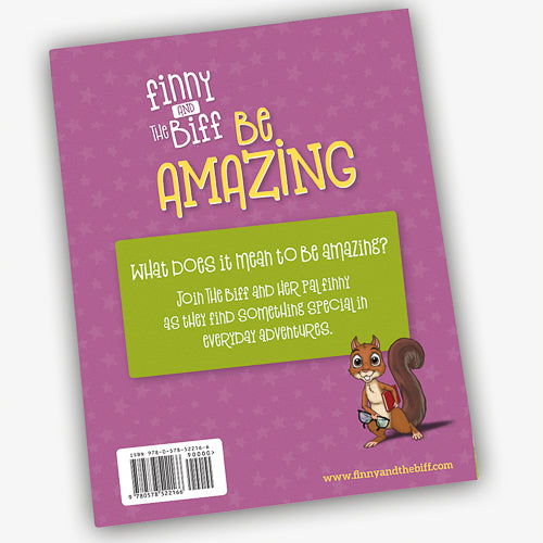 Finny and The Biff - Be Amazing - Sticker Story Book