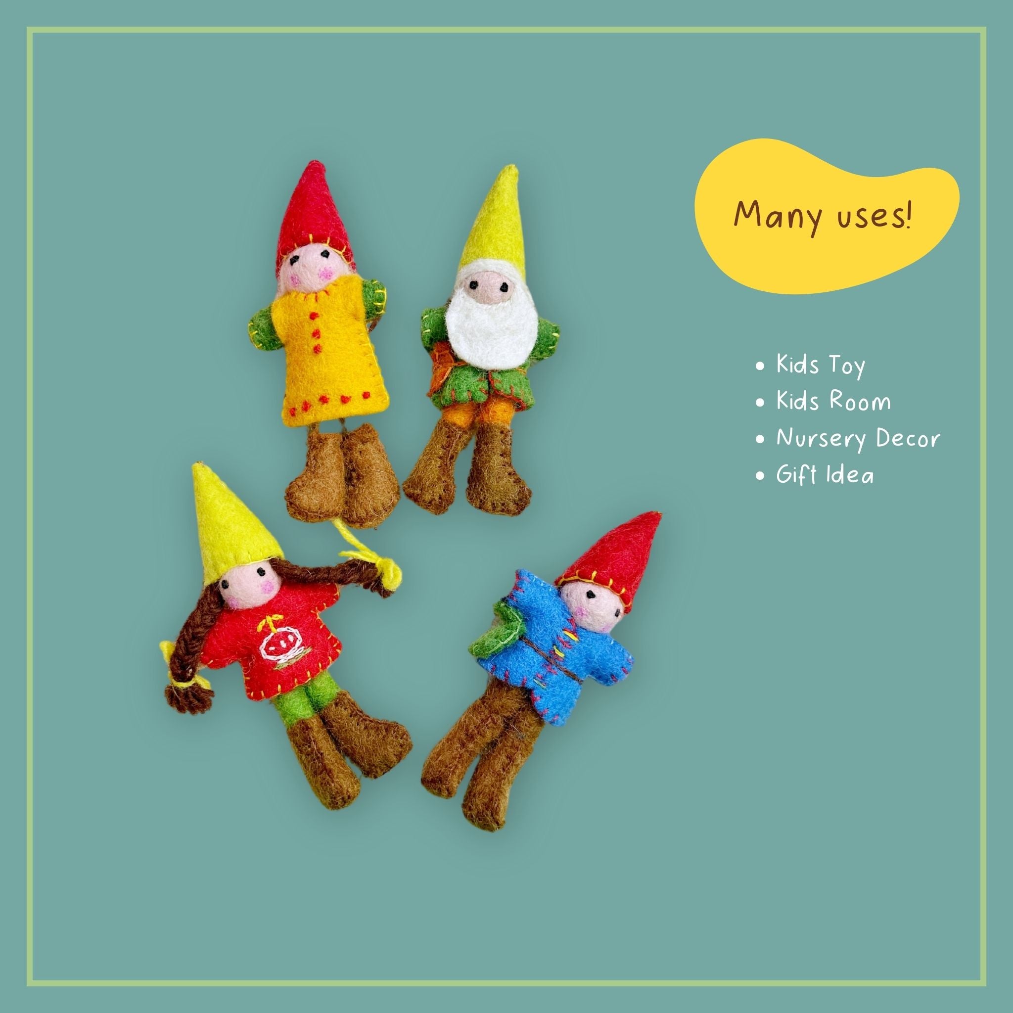 Waldorf Gnome Doll Set