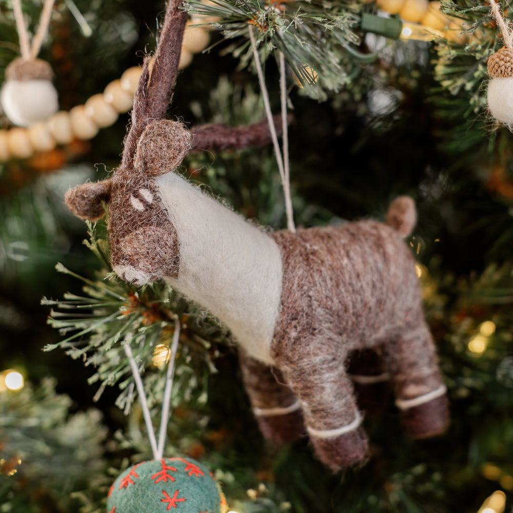 Reindeer Ornament | Great Nursery Décor Animal Ornaments