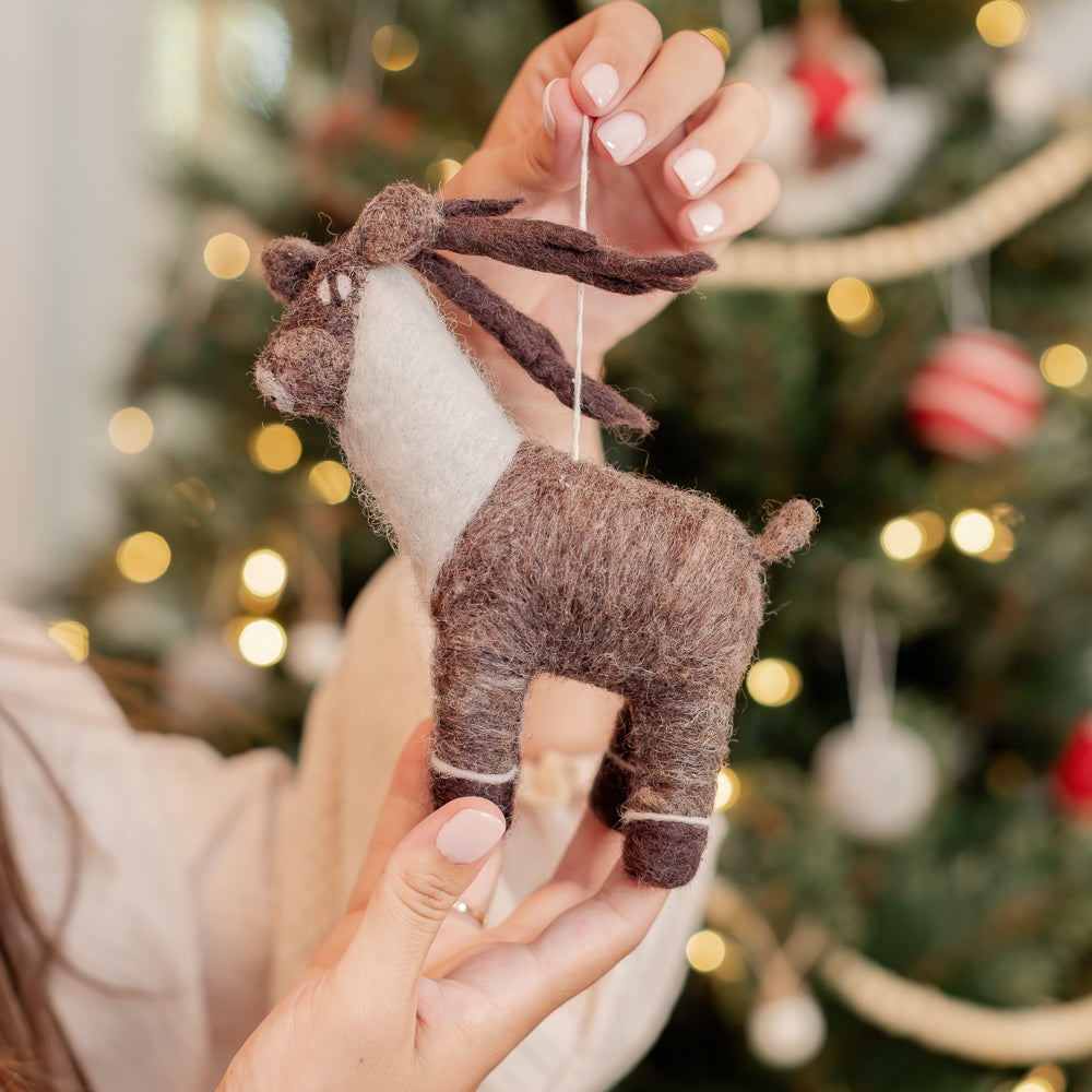 Reindeer Ornament | Great Nursery Décor Animal Ornaments