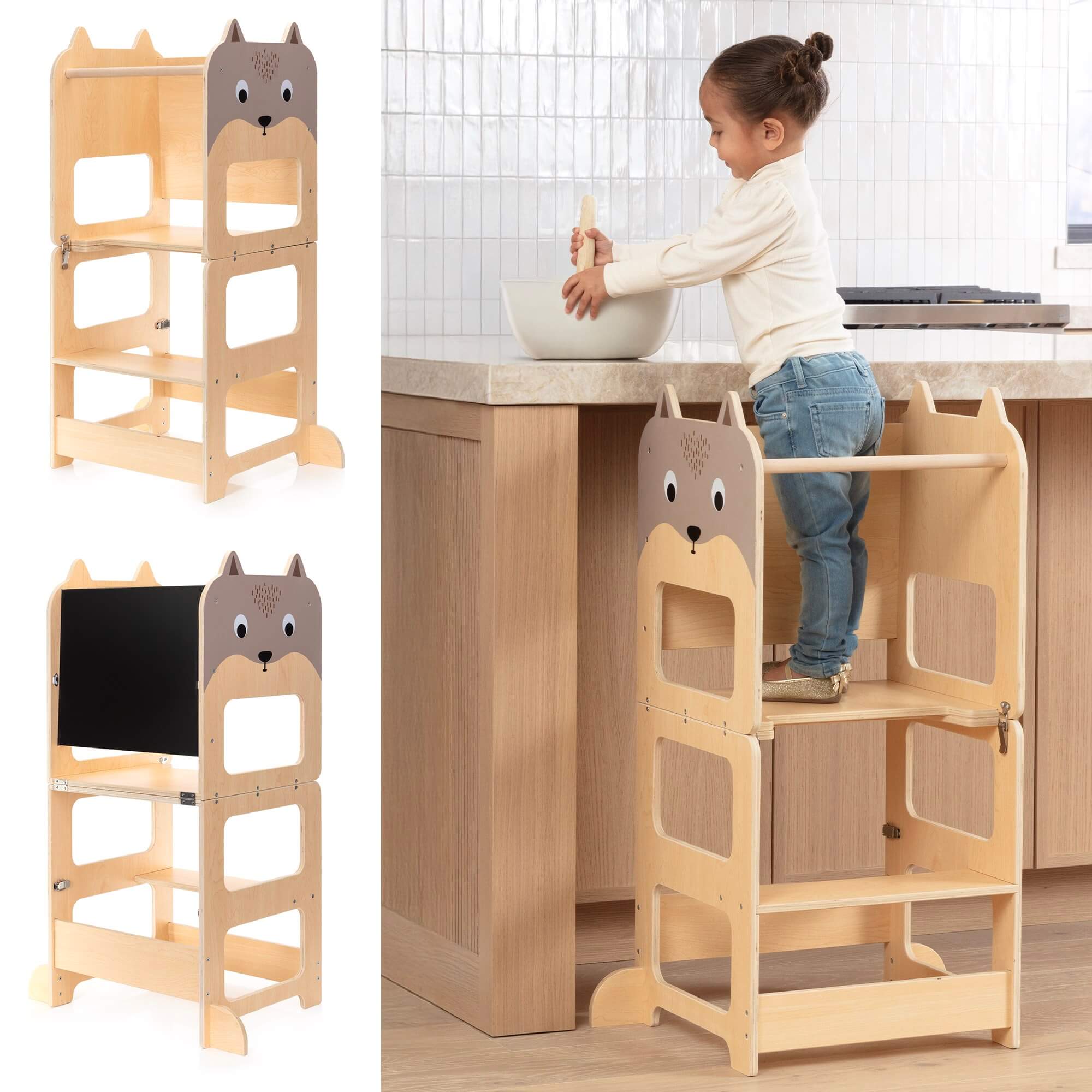 Best Toddler Tower + Toddler Desk
