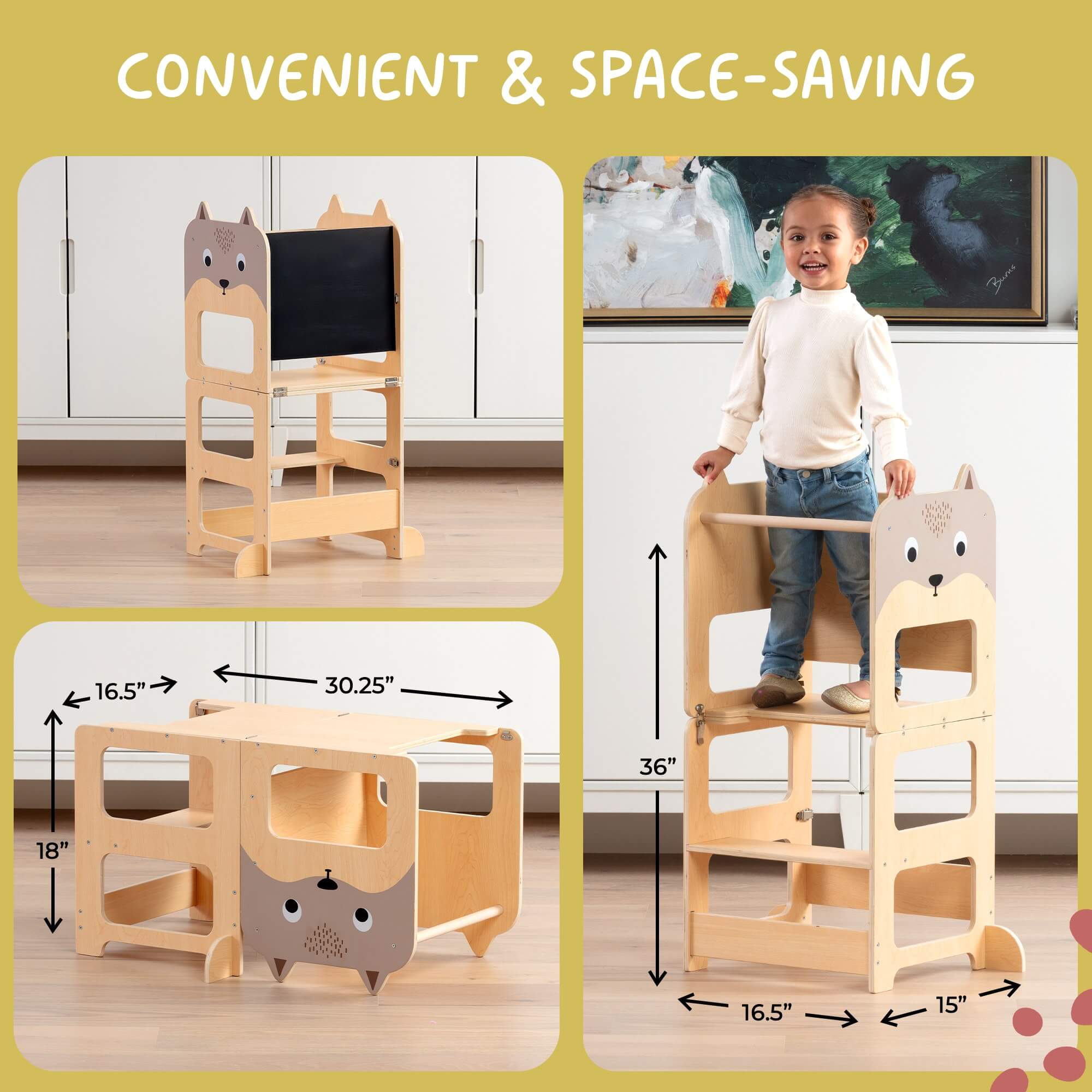 Best Toddler Tower + Toddler Desk