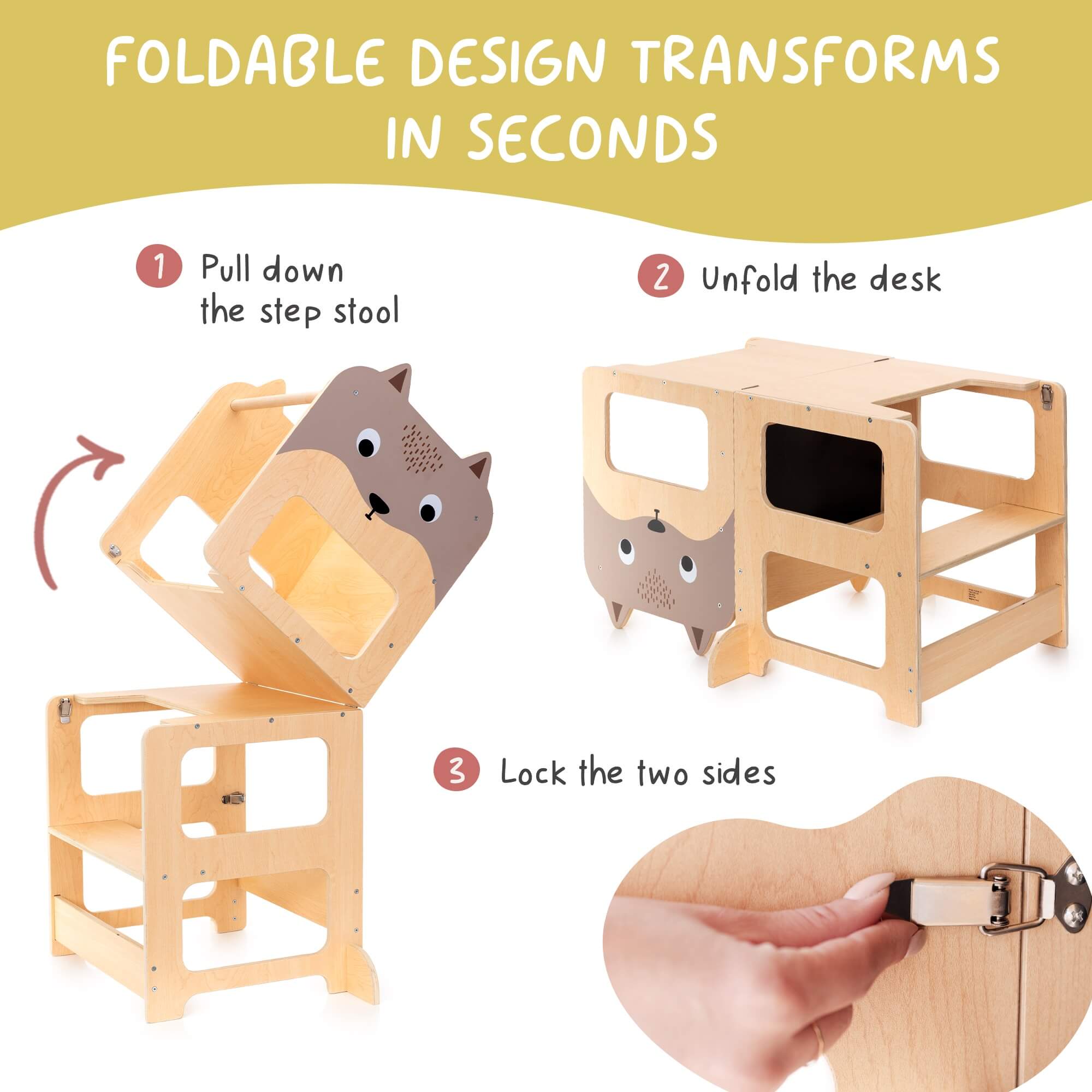 Best Toddler Tower + Toddler Desk