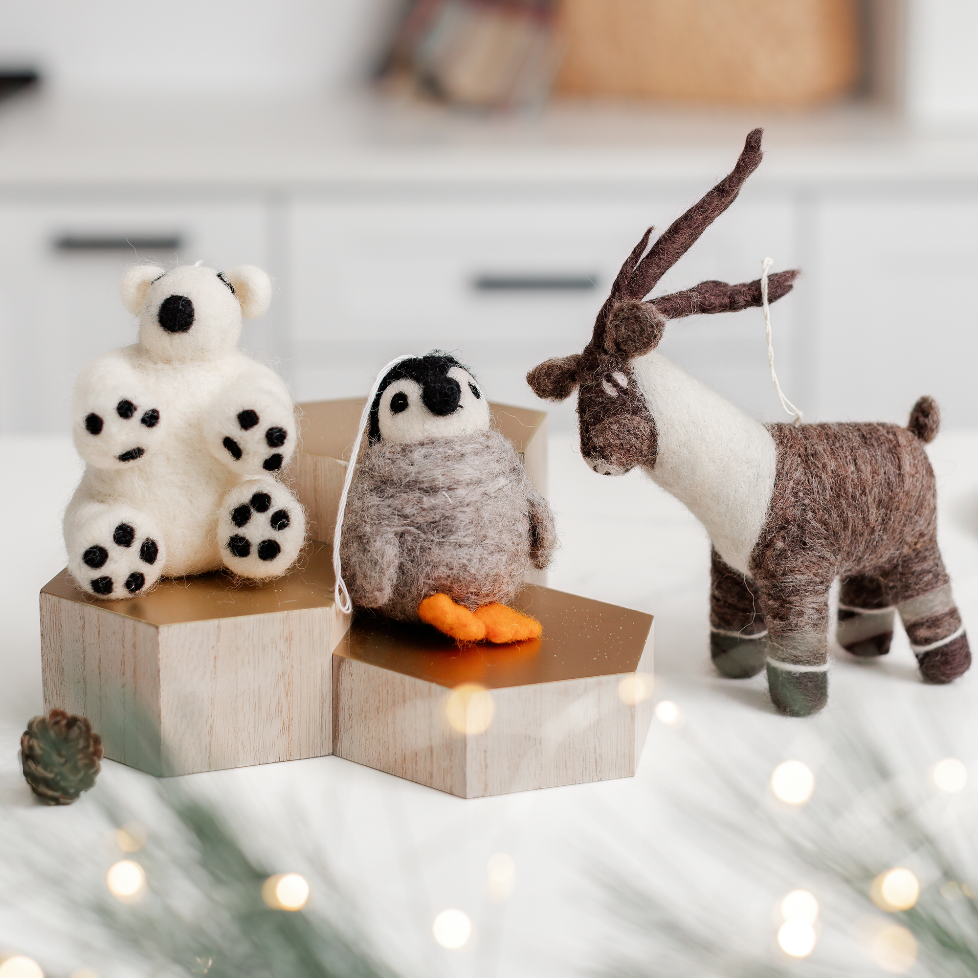 Penguin Ornament Friends