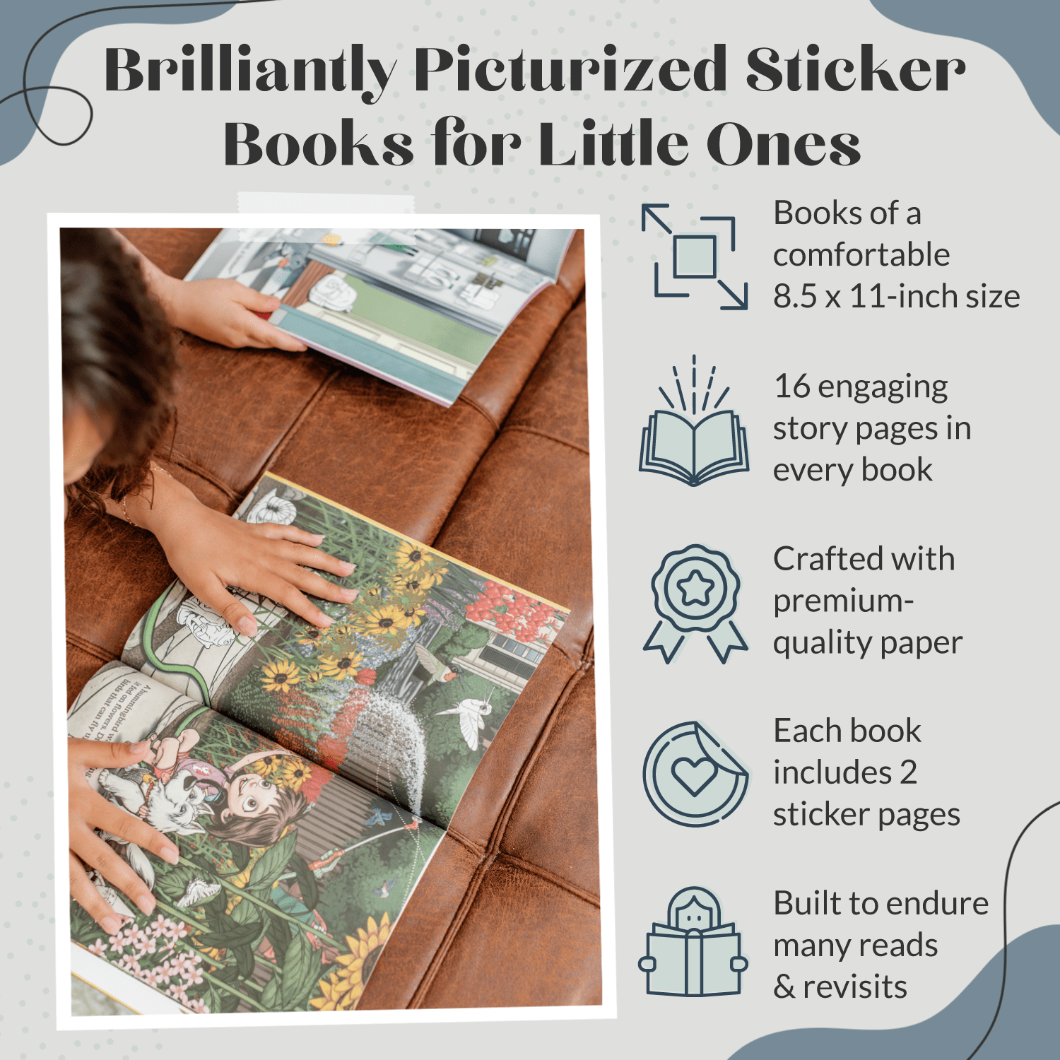 Finny and The Biff - Sticker Story Books
