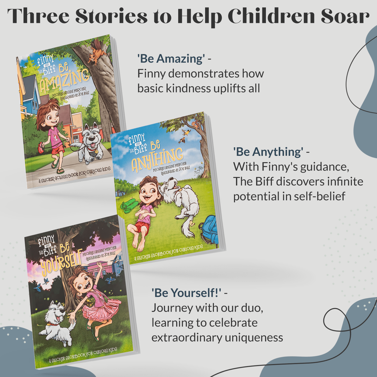 Finny and The Biff - Sticker Story Books