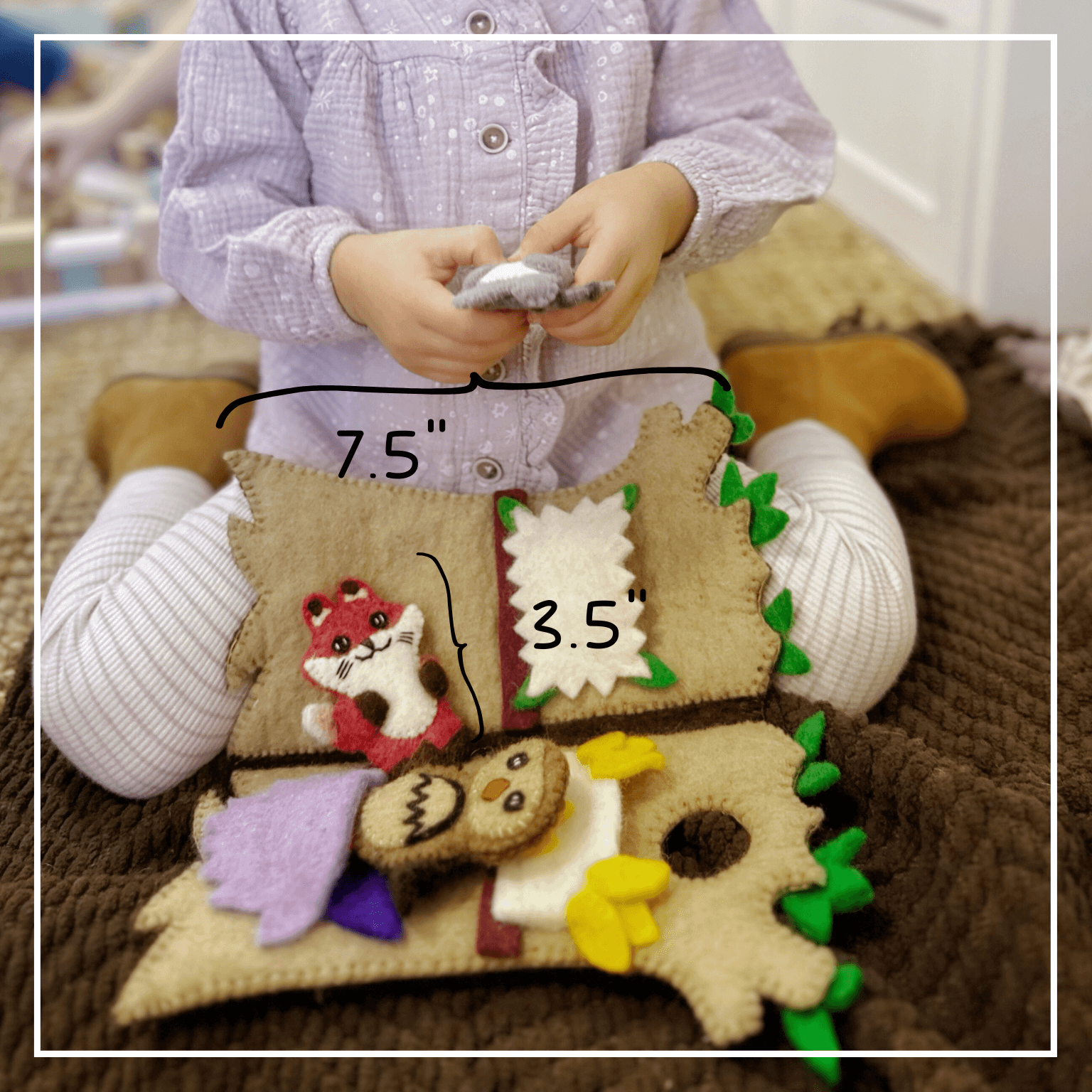 Forest Friends Finger Puppet Set