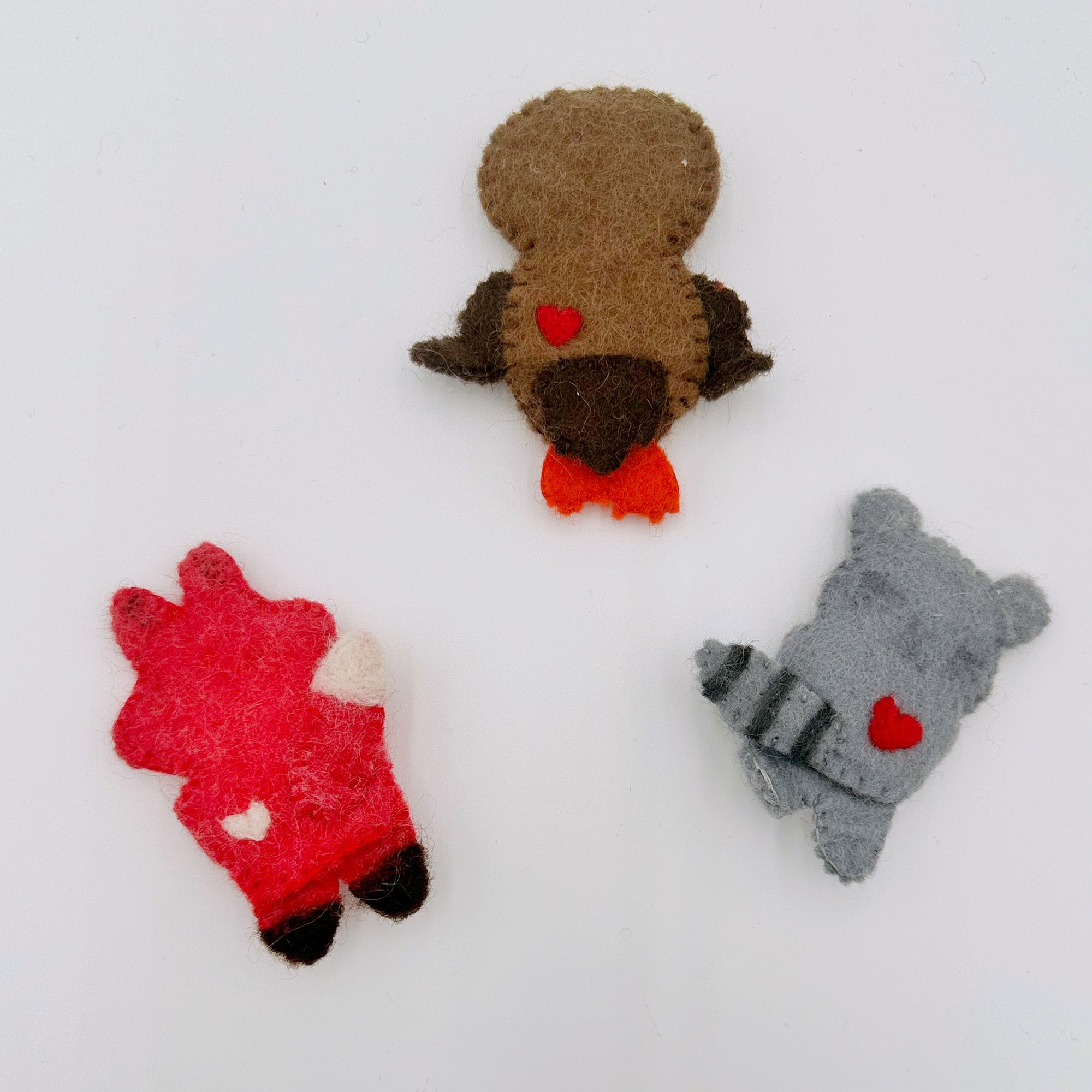 Forest Friends Finger Puppet Set - Woodland Animals with Tree House Ages 3+