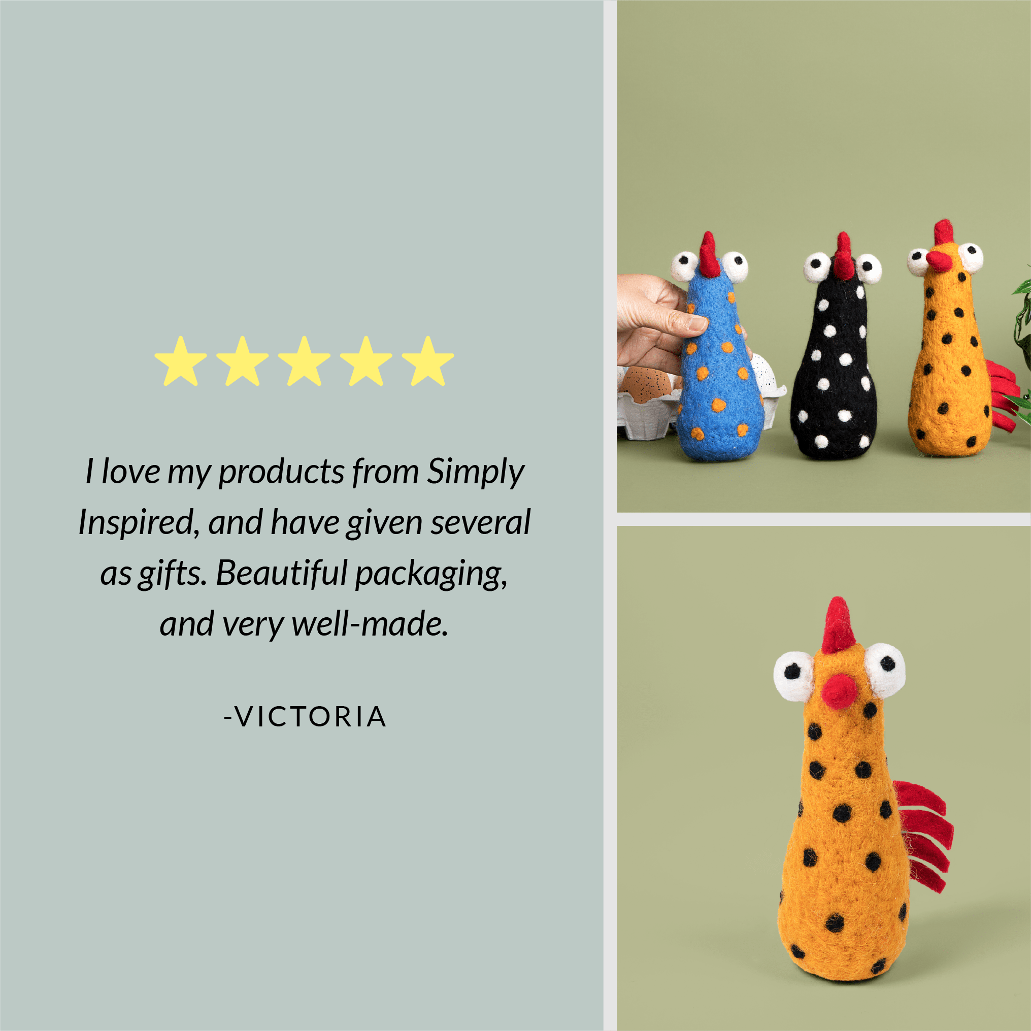 Fun Chicken Doll Set