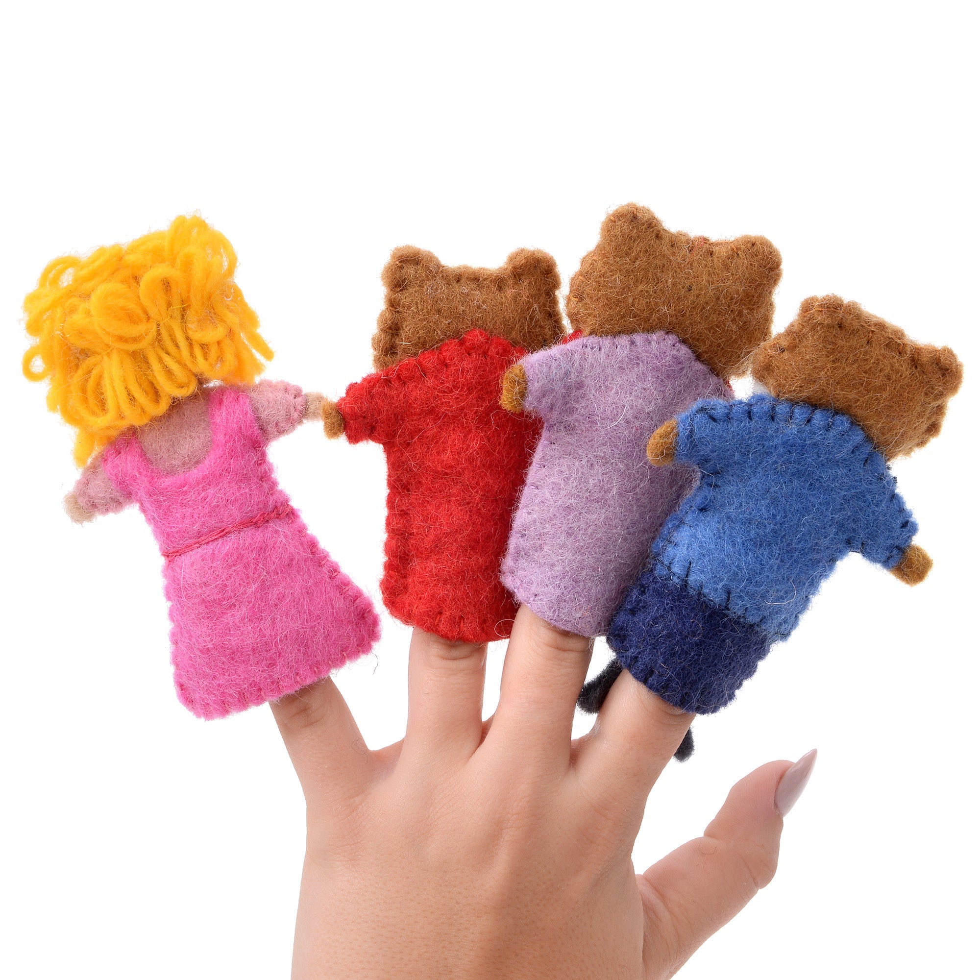 Goldilocks Finger Puppet Set