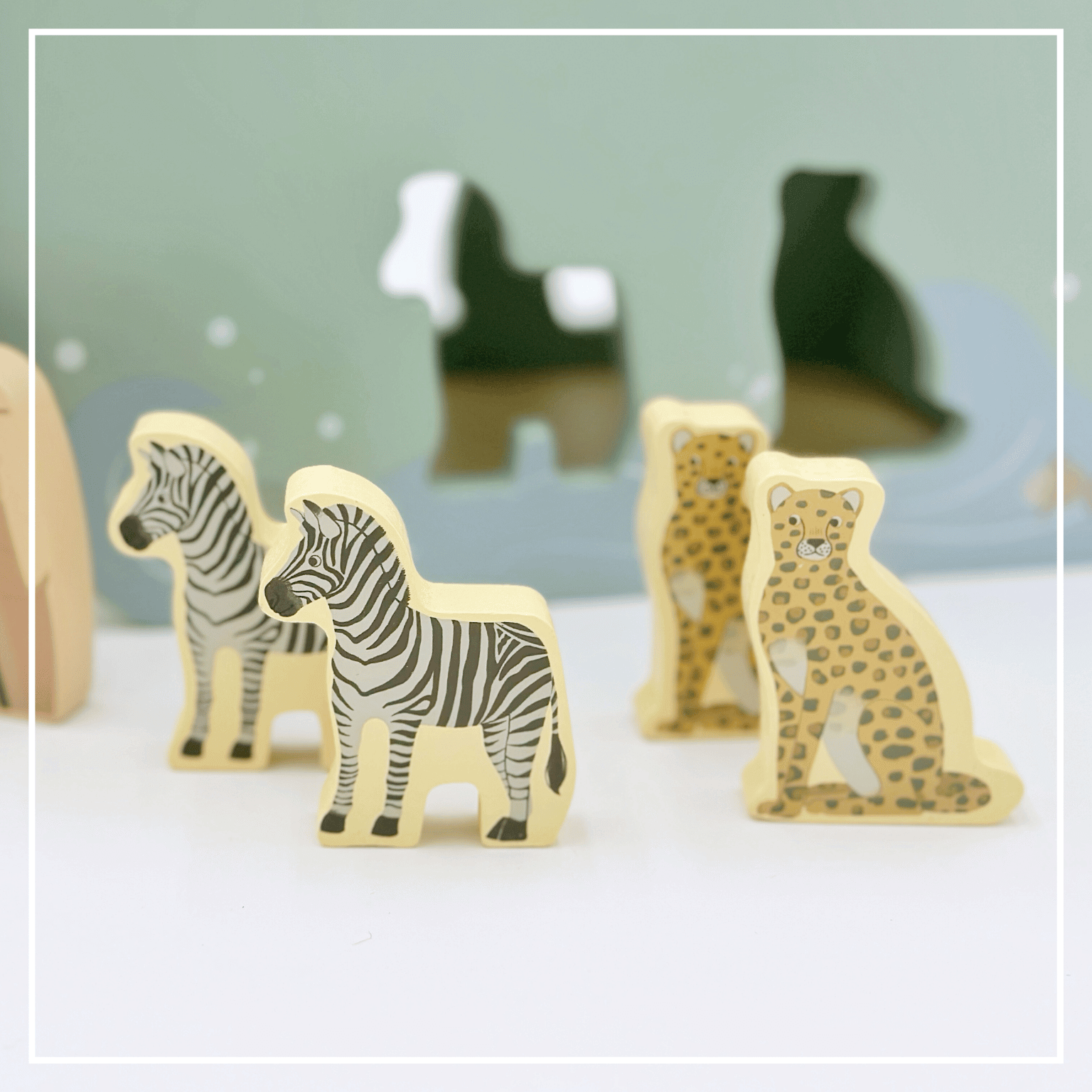 Montessori Wooden Noah's Ark