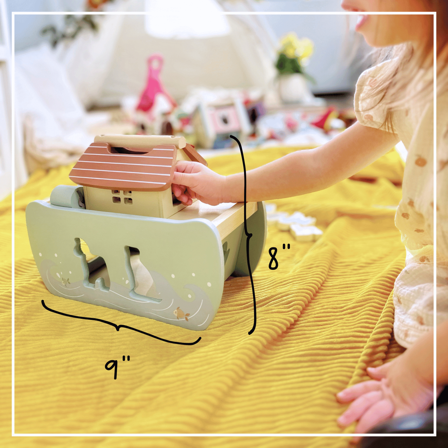 Montessori Wooden Noah's Ark