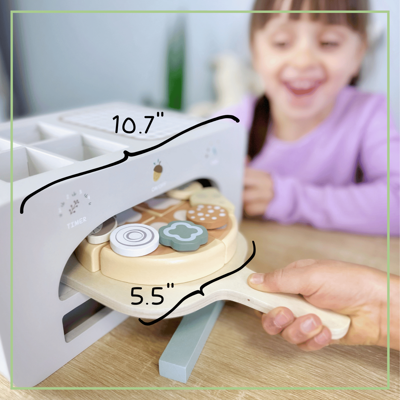 Montessori Wooden Pizza Oven