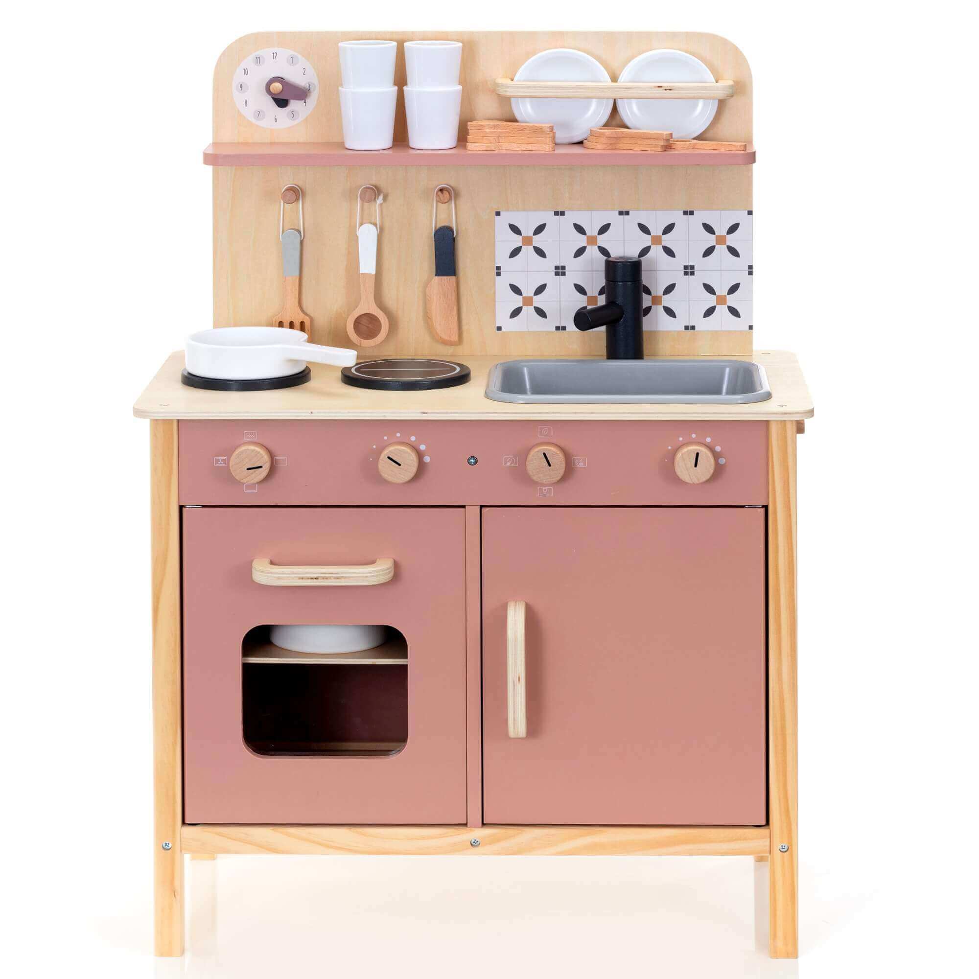 Montessori Wooden Play Kitchen