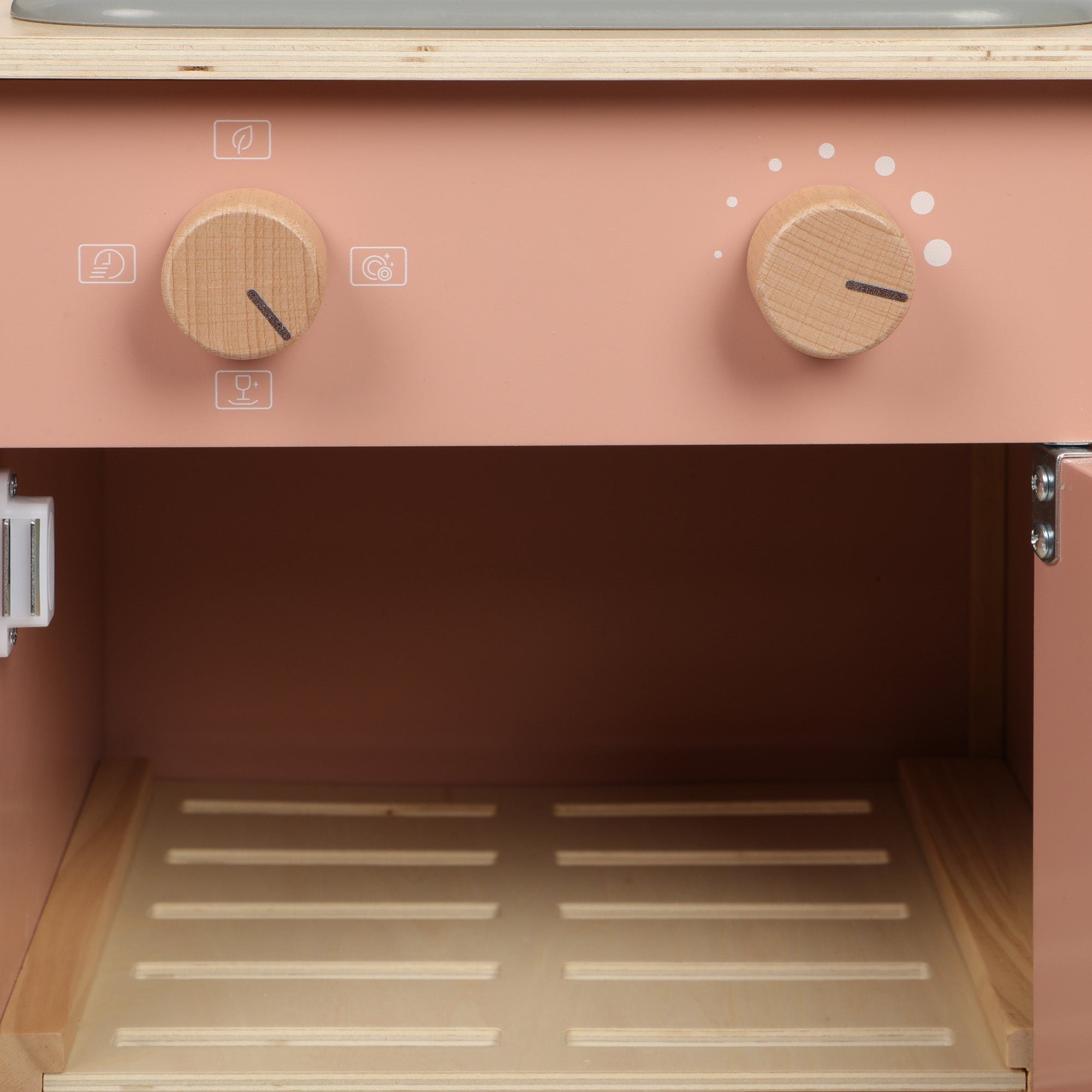 Wooden Play Kitchen Set - Montessori Pretend Cooking 22pc Ages 3+