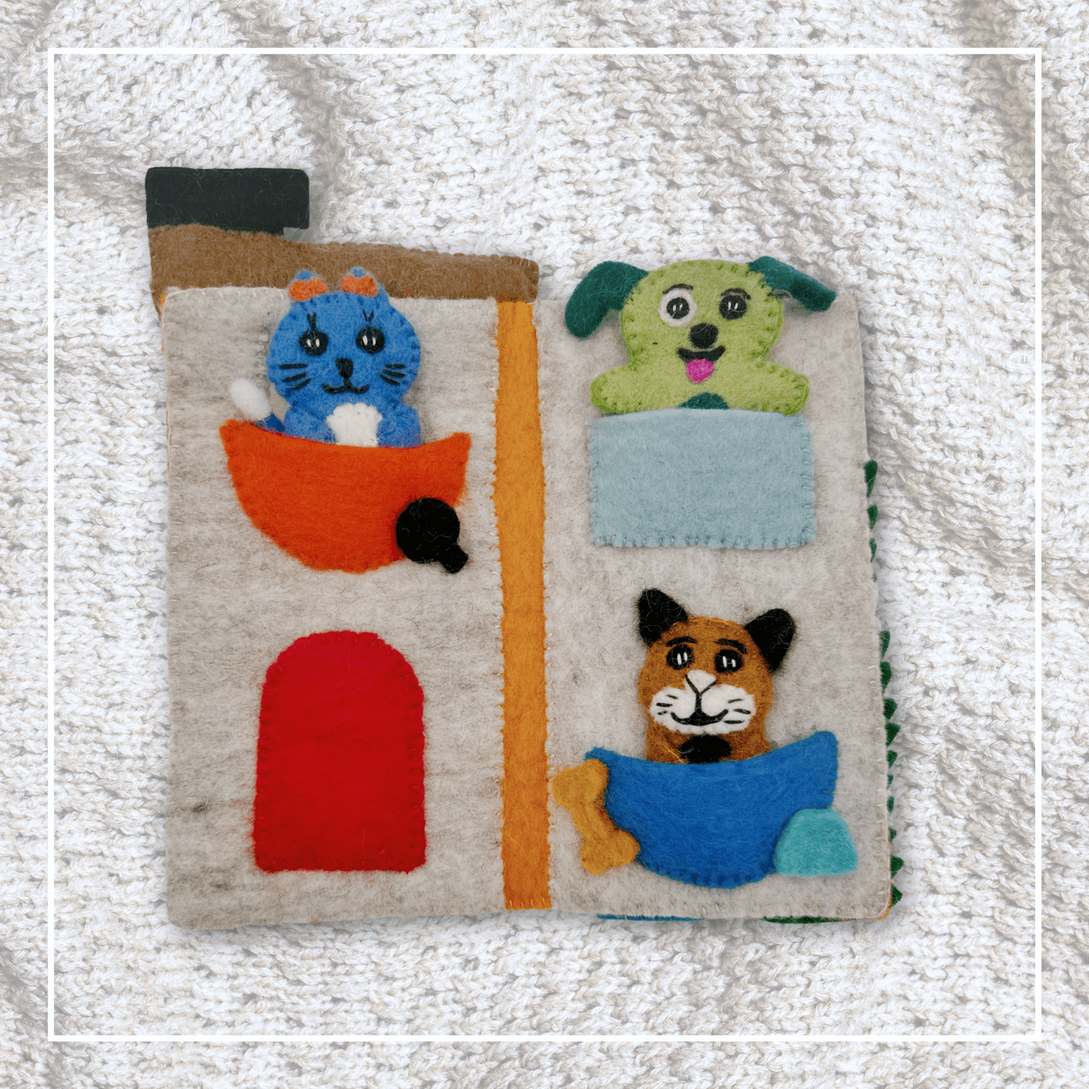 Pet Pals Finger Puppet Travel Set