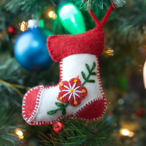 Stocking + Tree - Ornaments for Orphans