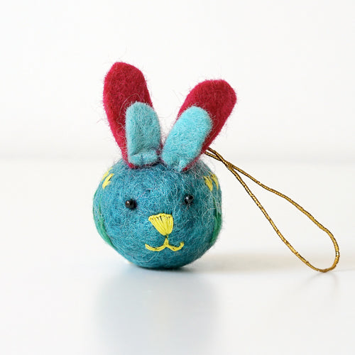 Felted Wool Easter Eggs - Bunnies