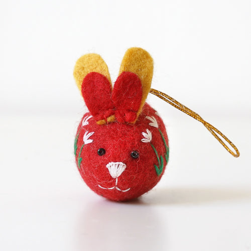 Felted Wool Easter Eggs - Bunnies